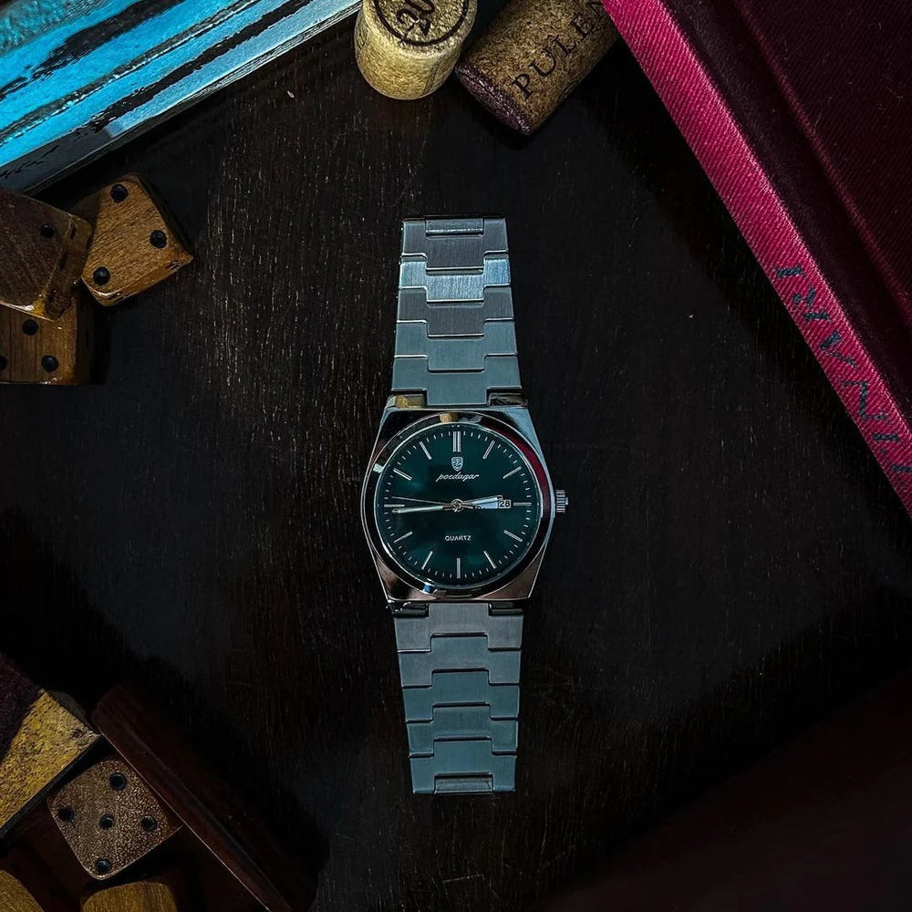 Relógio Sea 41mm Verde - Relógio Casual TEMPUSLX™