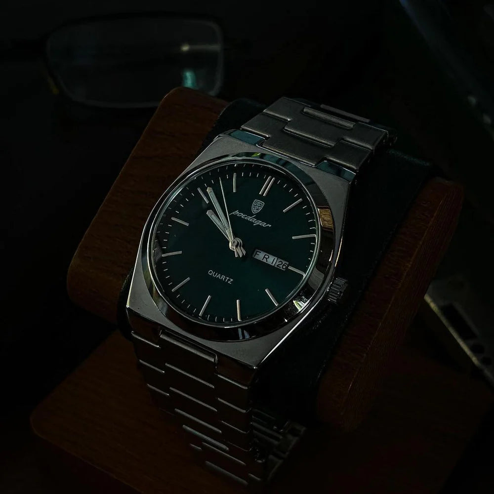 Relógio Sea 41mm Verde - Relógio Casual TEMPUSLX™